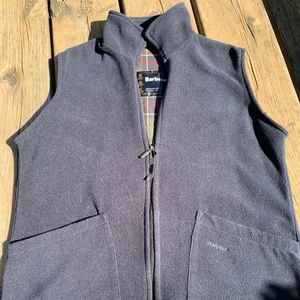 Barbour fleece vest